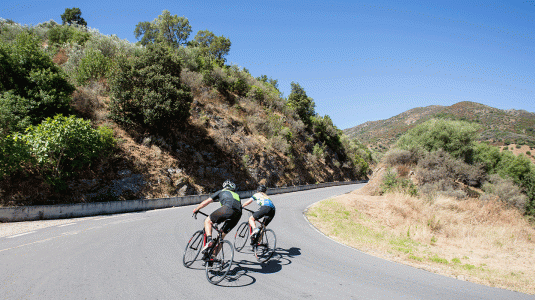 road cycling in Sardinia